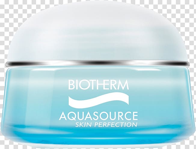 Lotion Lip balm Biotherm Aquasource Hydration Replenishing Gel Sunscreen Cream, Women skin transparent background PNG clipart