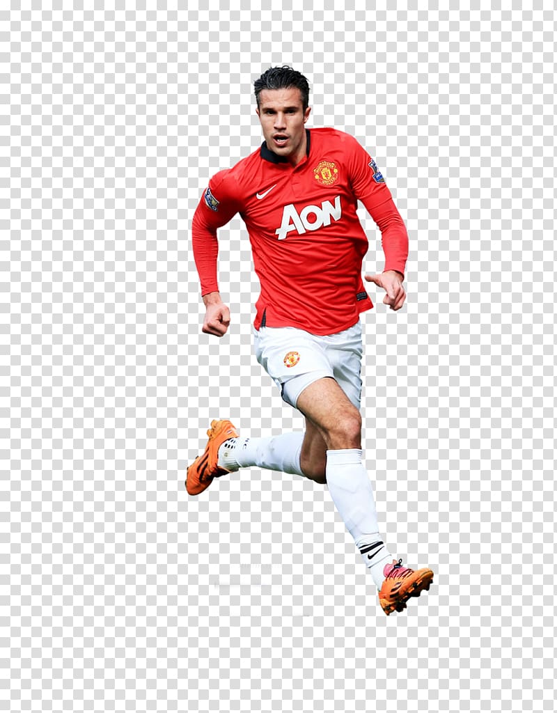 Jersey Manchester United F.C. Premier League Football player, robin van persie transparent background PNG clipart