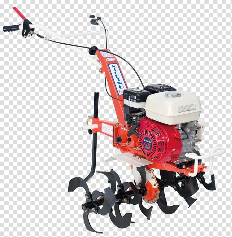 Agriculture Cultivator Two-wheel tractor, tractor transparent background PNG clipart