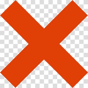 Red X logo, Jingjinji Check mark Error, Red Error transparent