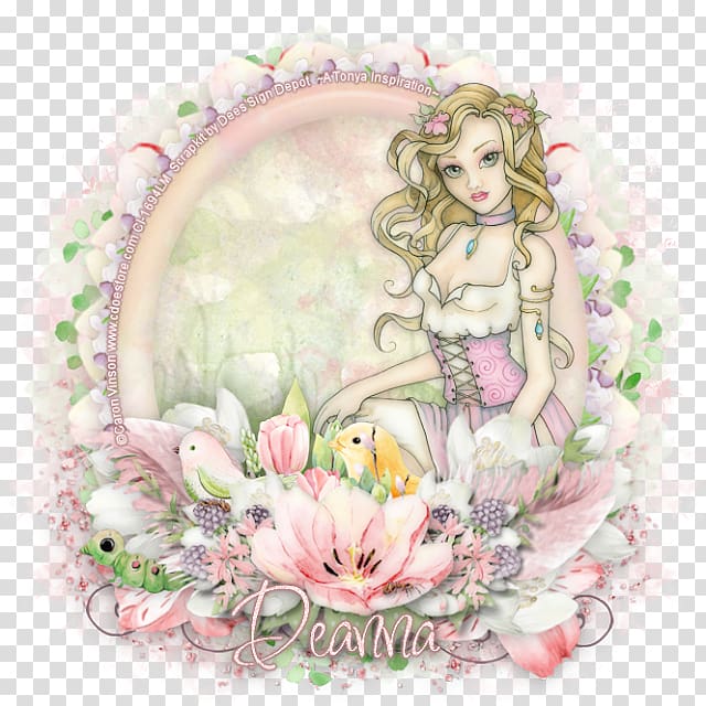 Floral design Fairy Pink M, Sweet Memories transparent background PNG clipart