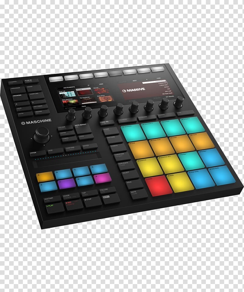 Maschine Native Instruments Musical Instruments Sam Ash, musical instruments transparent background PNG clipart