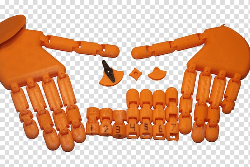 Prosthesis Arm Artificial intelligence 3D printing, arm prosthesis transparent background PNG clipart