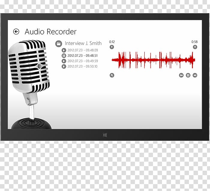 Microphone Microsoft Store Computer Software Voice Recorder, microphone transparent background PNG clipart