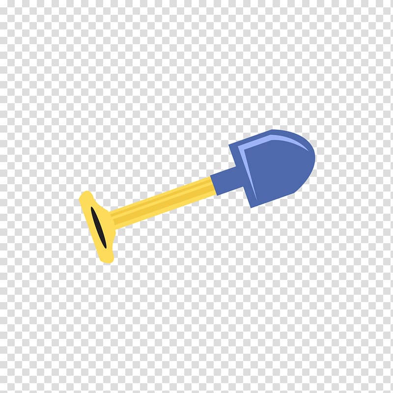 Tool Euclidean , Yellow handle shovel transparent background PNG clipart