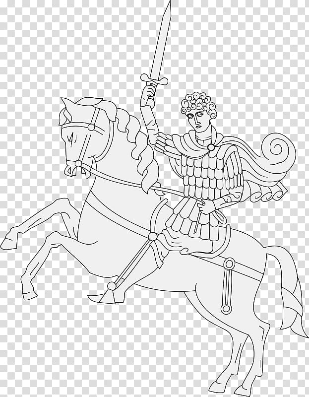 Coat of arms of Georgia Saint George and the Dragon Saint George\'s Day, knight horse transparent background PNG clipart