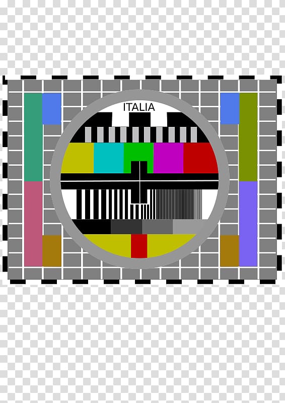 Test card Computer Icons Television, Test Card transparent background PNG clipart