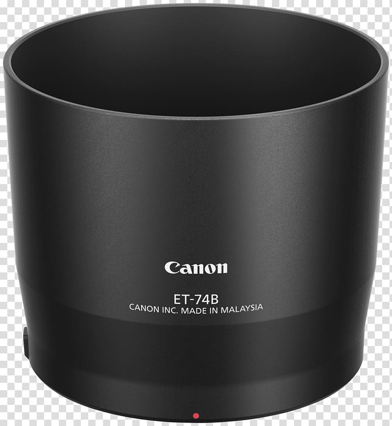 Canon EF lens mount Lens Hoods Camera lens Canon EF 70–300mm lens, camera lens transparent background PNG clipart