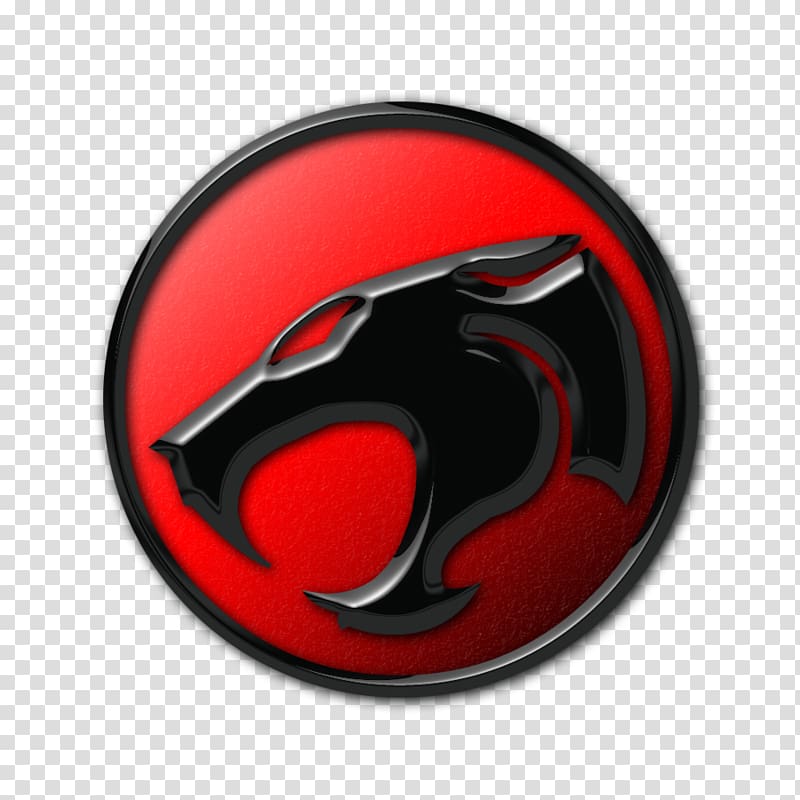 round red and black puma logo, Snarf T-shirt Mumm-Ra ThunderCats Logo, terminator transparent background PNG clipart