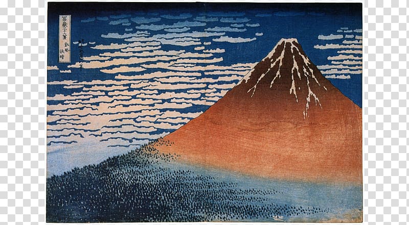 36 Views of Mount Fuji: On Finding Myself in Japan Fine Wind, Clear Morning Thirty-six Views of Mount Fuji Ukiyo-e, others transparent background PNG clipart