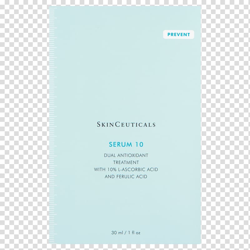 SkinCeuticals C E Ferulic SkinCeuticals Serum 10 AOX+ Turquoise Font, protect skin transparent background PNG clipart