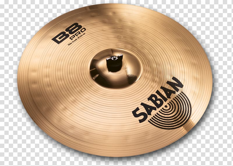 Crash cymbal Sabian Crash/ride cymbal, musical instruments transparent background PNG clipart