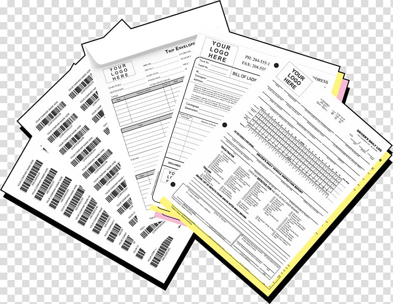 Custom Business Forms Document Carbon copy Manifold Business Forms Printing, Advertise a menu transparent background PNG clipart