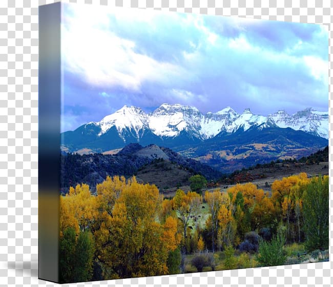 Gallery wrap Telluride Mount Scenery Wilderness Nature, Mercuryii Telluride transparent background PNG clipart