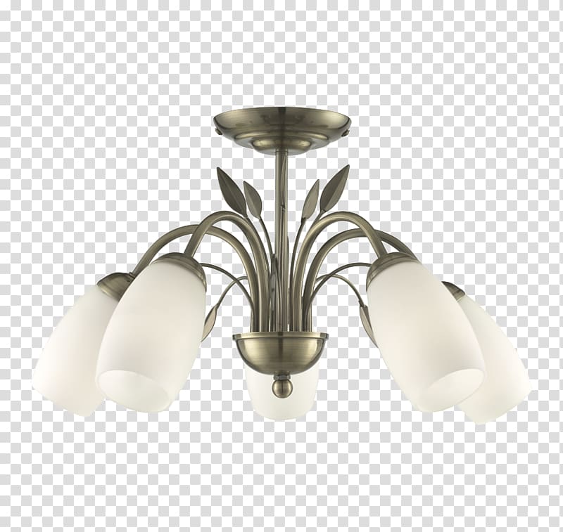 Lighting Edison screw Brass Plafonnier, light transparent background PNG clipart