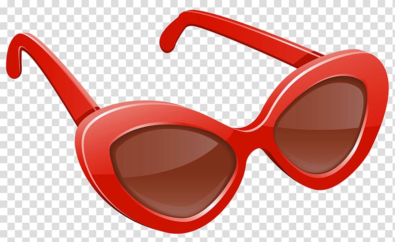 red sunglasses illustration, Sunglasses Pink , Red Sunglasses transparent background PNG clipart
