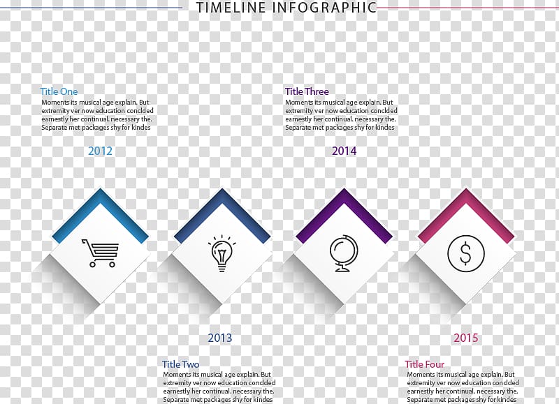 Infographic Timeline Euclidean , Flat Creative Time axis transparent background PNG clipart