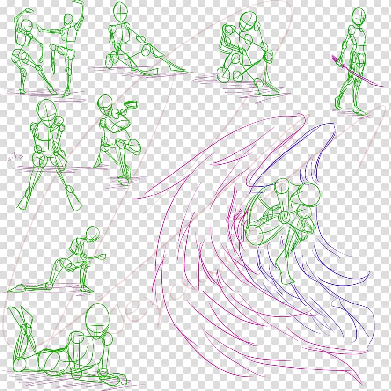 Visual arts Drawing Sketch, drawing poses transparent background PNG clipart