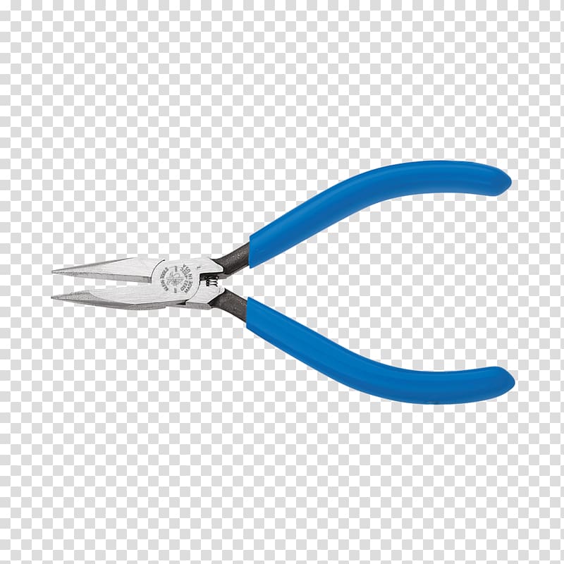 Diagonal pliers Needle-nose pliers Klein Tools, Long Nose transparent background PNG clipart