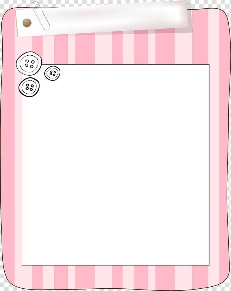 Pink, Pink striped border transparent background PNG clipart