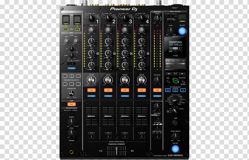 Pioneer DJM-750 DJ mixer Audio Mixers, others transparent background PNG clipart