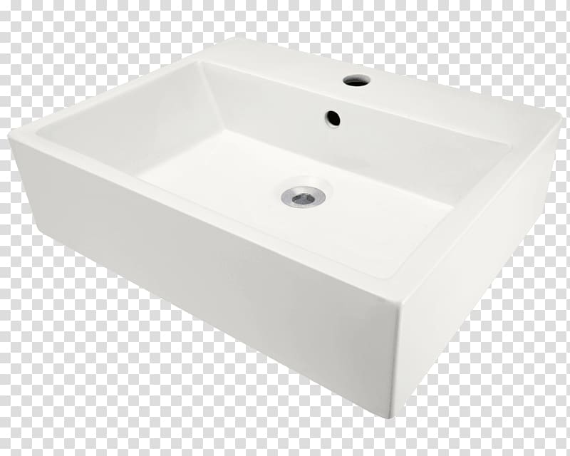 Bowl sink Ceramic Bathroom Tap, bisque transparent background PNG clipart