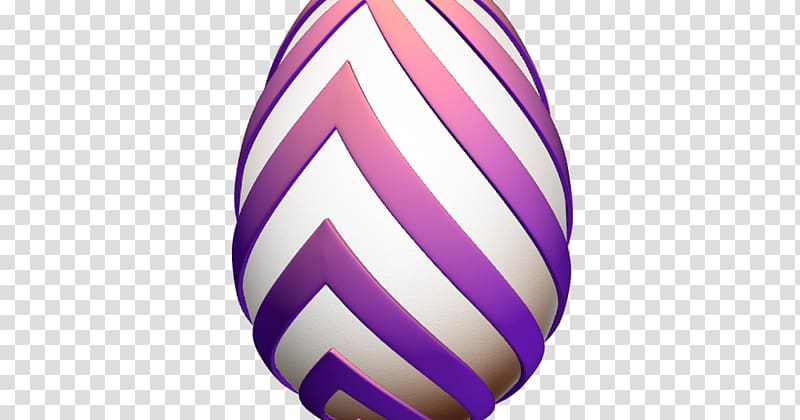 Lavender Violet Lilac Purple Easter egg, ribbon pattern transparent background PNG clipart