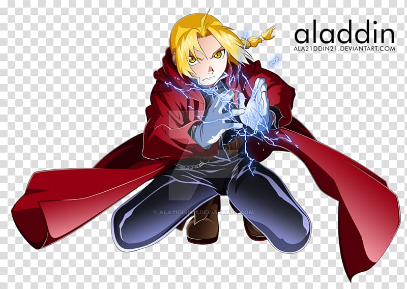 Edward Elric Anime Fullmetal Alchemist Character Action & Toy Figures, Anime transparent background PNG clipart