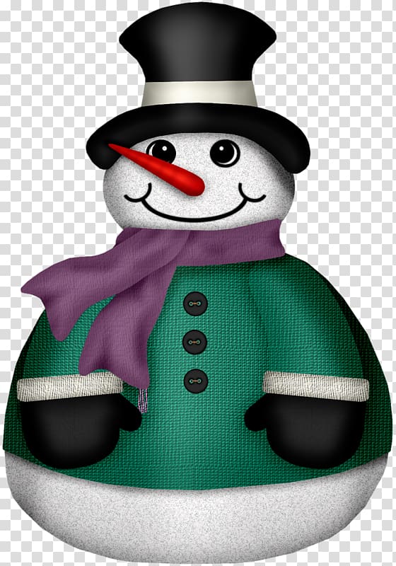 Snowman Clothing Hat, Wearing a hat of snowman transparent background PNG clipart