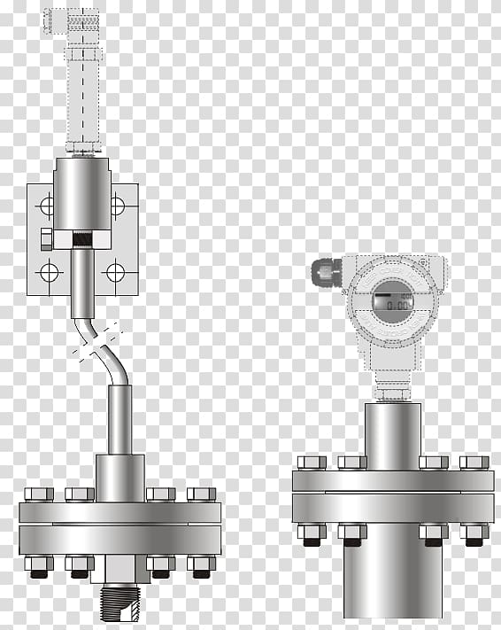 Pressure sensor Diaphragm seal Remote Controls, temperature transmitter clamp transparent background PNG clipart