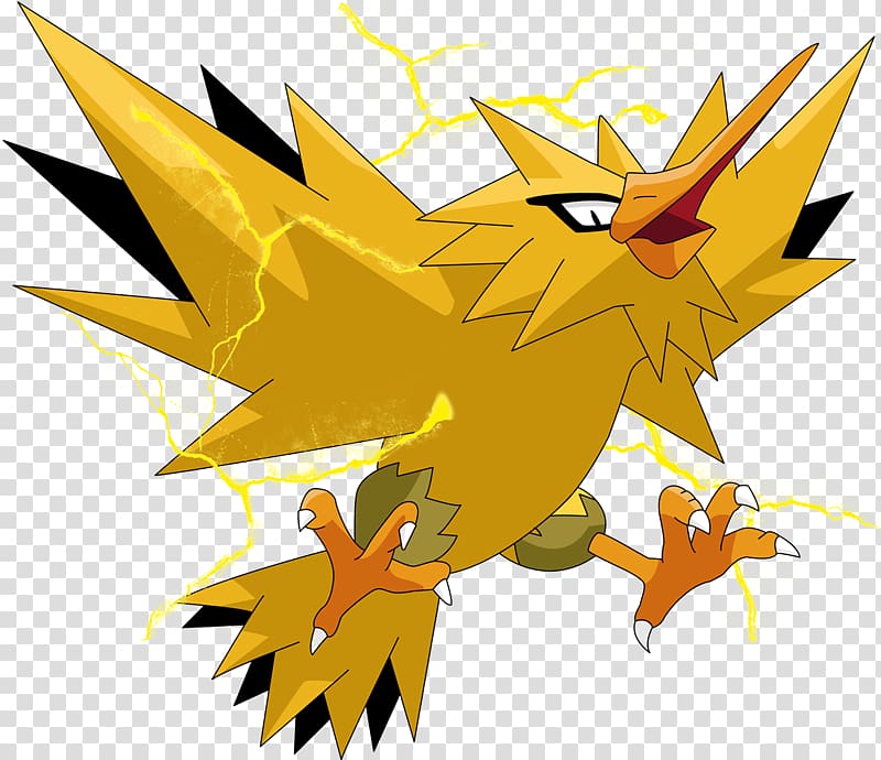 Pokémon X and Y Pokémon HeartGold and SoulSilver Pokémon Gold and Silver Zapdos, pokemon go transparent background PNG clipart