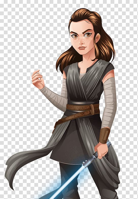Rey Star Wars Forces of Destiny Kylo Ren Leia Organa Chewbacca, star wars transparent background PNG clipart
