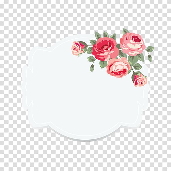 pink roses , Paper Investment fund Label Fixed income Planning, European Flowers Frame Border transparent background PNG clipart