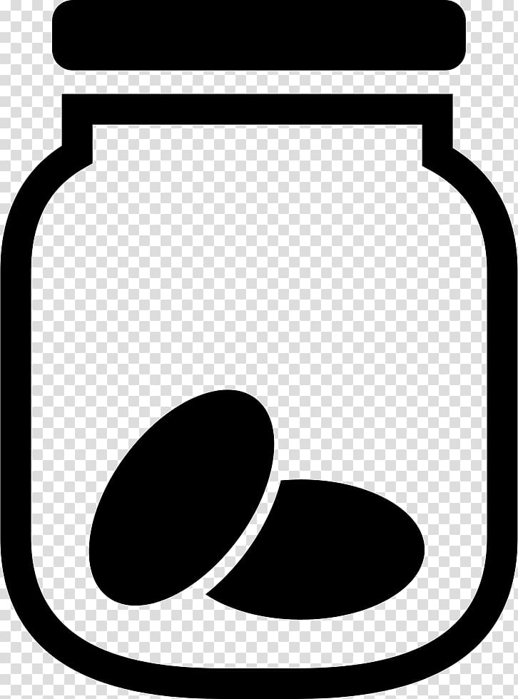 cookie jar clip art black and white