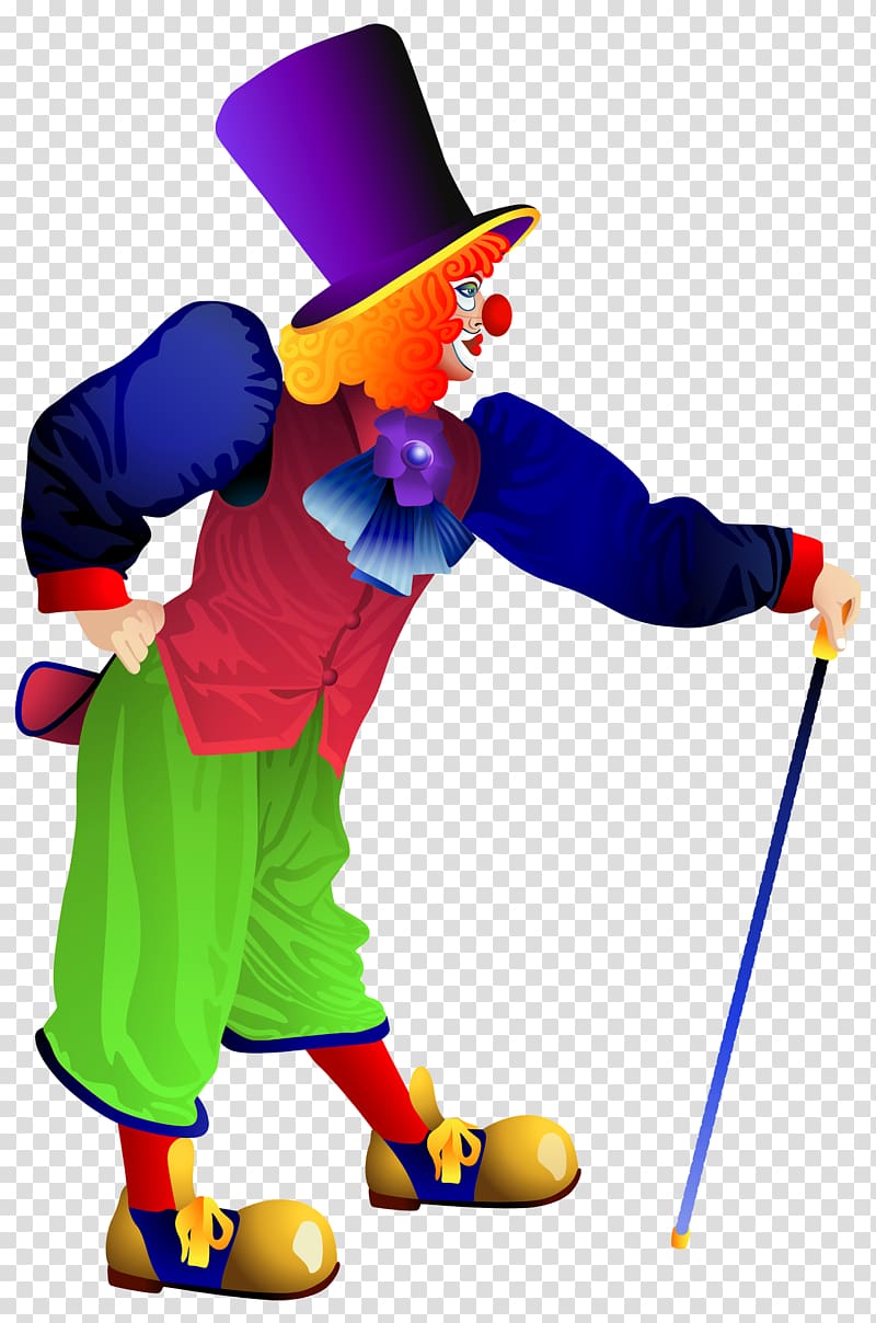 Evil clown , Circus transparent background PNG clipart