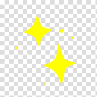 floating cartoon stars transparent background PNG clipart