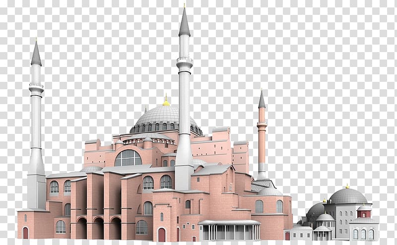 Hagia Sophia Mosque Byzantine Empire Constantinople Byzantine architecture, cami transparent background PNG clipart