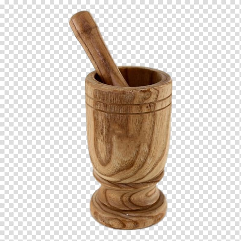 Mofongo Mortar and pestle Dominican Republic Wood Trituration, wood transparent background PNG clipart