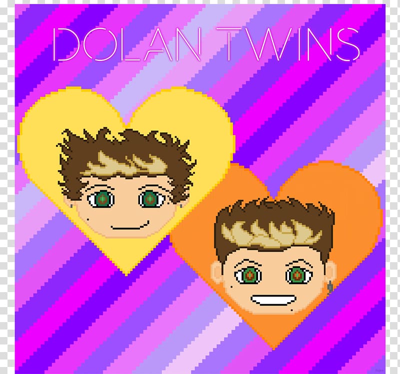 Pink M Character Happiness , dolan twins transparent background PNG clipart