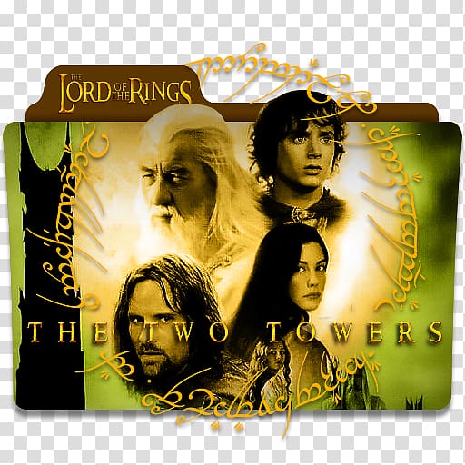 The Lord of the Rings: The Two Towers The Lord of the Rings: The Fellowship of the Ring, lord of the rings symbol transparent background PNG clipart