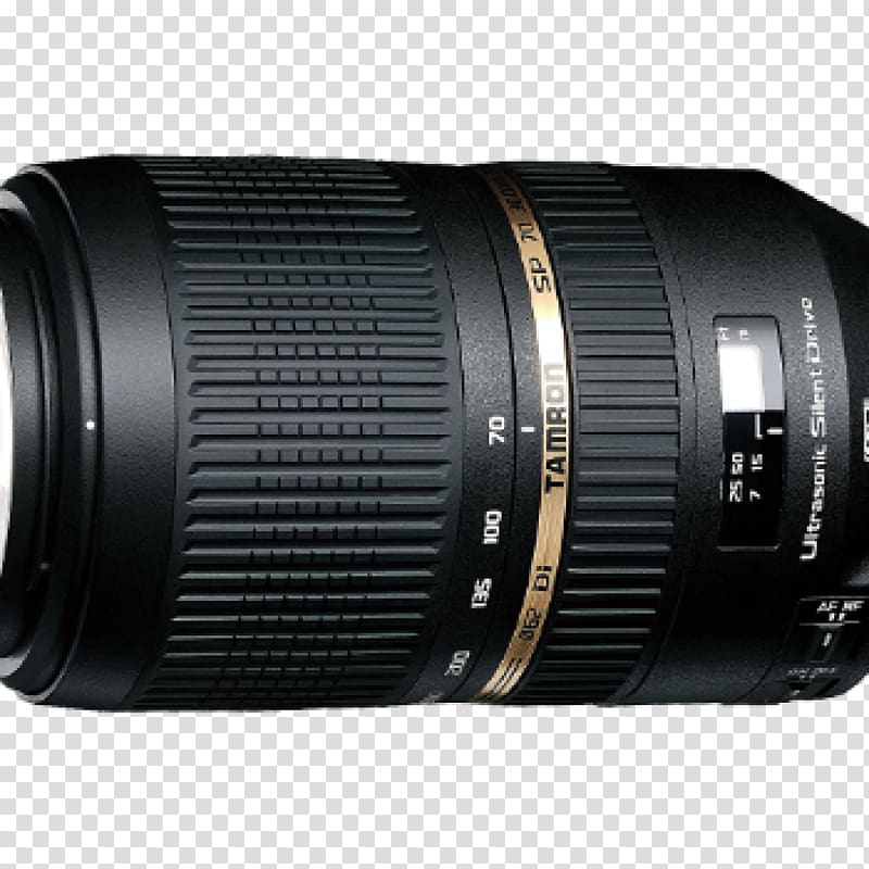 Camera lens Tele lens Tamron SP 35mm F1.8 Di VC USD Tamron SP AF 70-300mm f/4.0-5.6 Di VC USD, camera lens transparent background PNG clipart