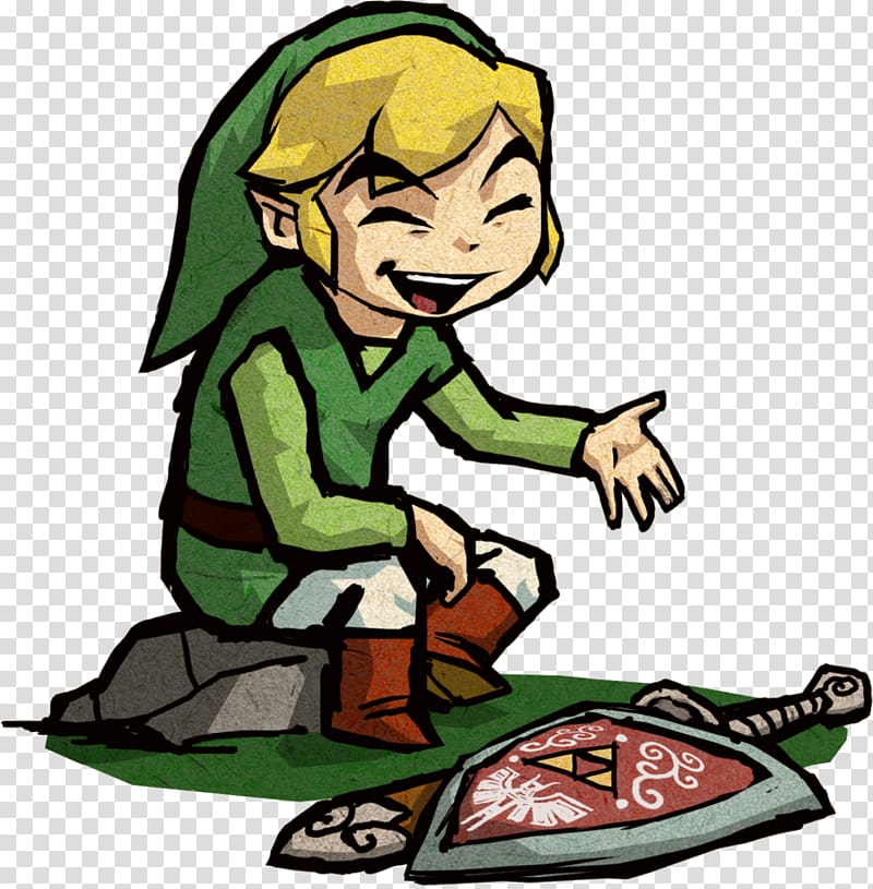 The Legend of Zelda: The Wind Waker HD Link The Legend of Zelda: Skyward Sword, laugh transparent background PNG clipart