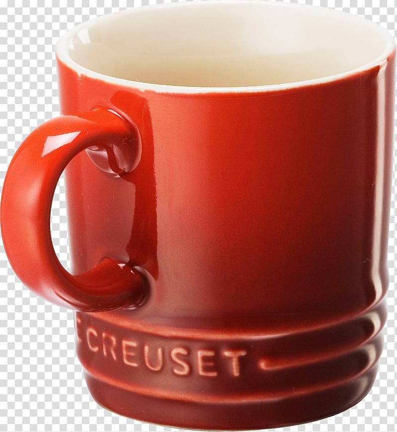 Le Creuset Espresso Mug Coffee Cappuccino Le Creuset Espresso Mug, mug transparent background PNG clipart