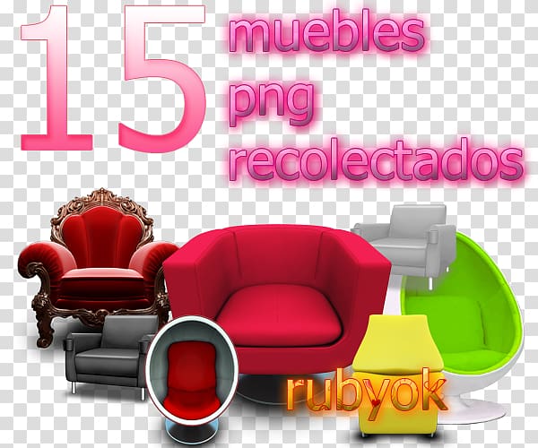 Couch Furniture Chair, muebles transparent background PNG clipart