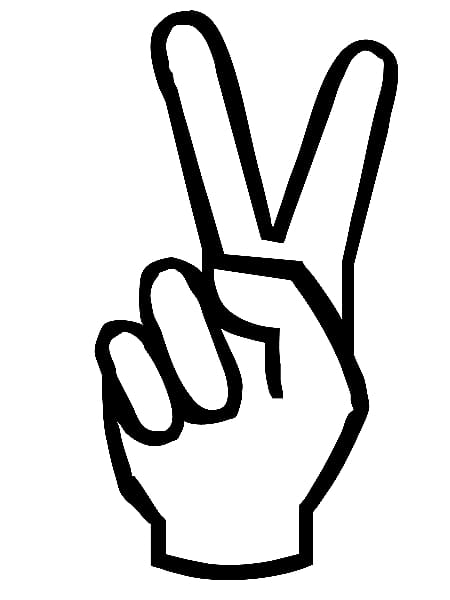 peace sign , Peace symbols V sign Hand Drawing , Peace Sign Free transparent background PNG clipart
