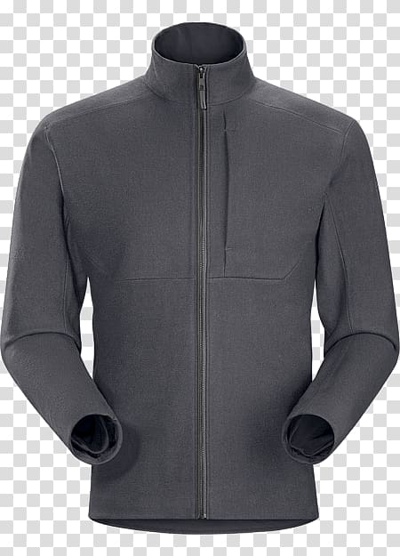 Jacket Hoodie Sleeve Arc\'teryx Polar fleece, traditional materials transparent background PNG clipart
