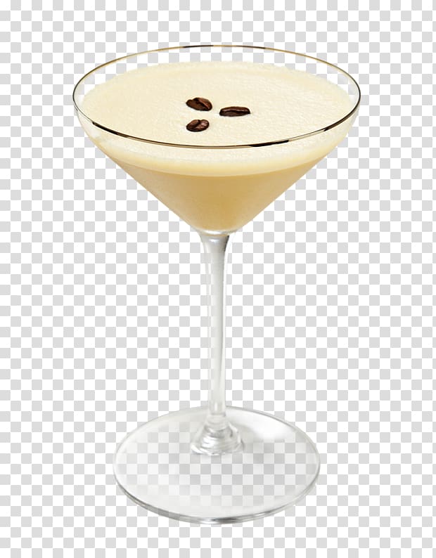 Espresso Martini Baileys Irish Cream Cocktail garnish Coffee, Coffee transparent background PNG clipart
