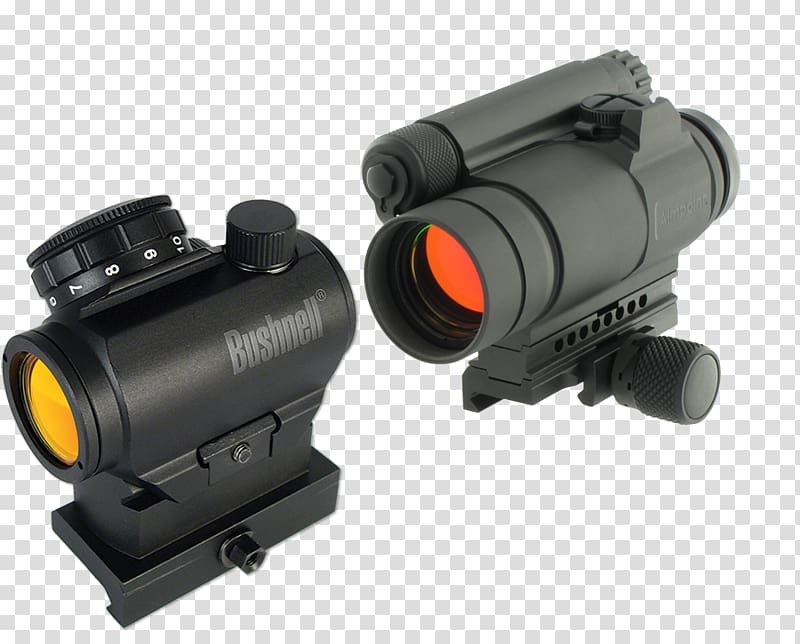 Bushnell Corporation Red dot sight Telescopic sight Optics Rifle, Tech binoculars transparent background PNG clipart