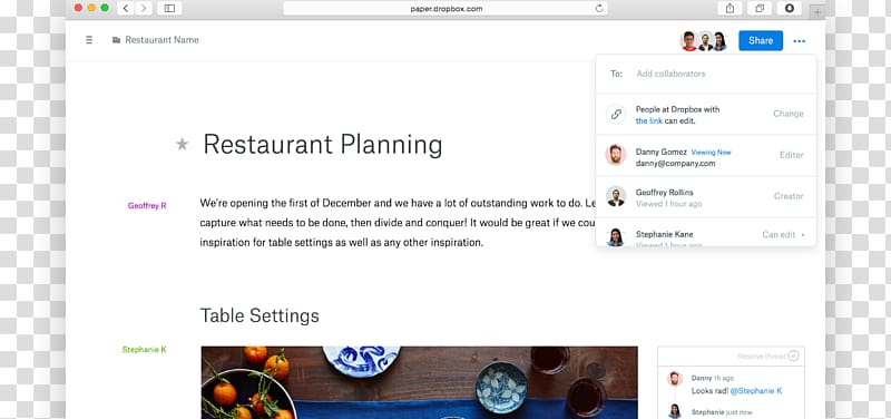 Dropbox Paper Hackpad Google Docs Web page, Dropbox Paper transparent background PNG clipart