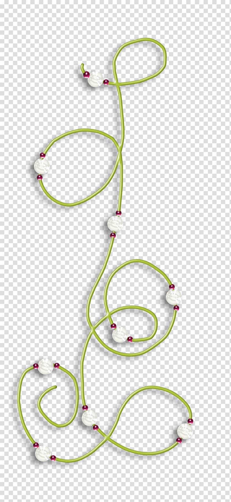 Gemstone Necklace Bracelet Designer, Green rope transparent background PNG clipart